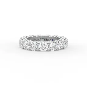 Majestic round shape eternity ring,  X-Large, 5.5 ct. (Approx.),Eternity Rings