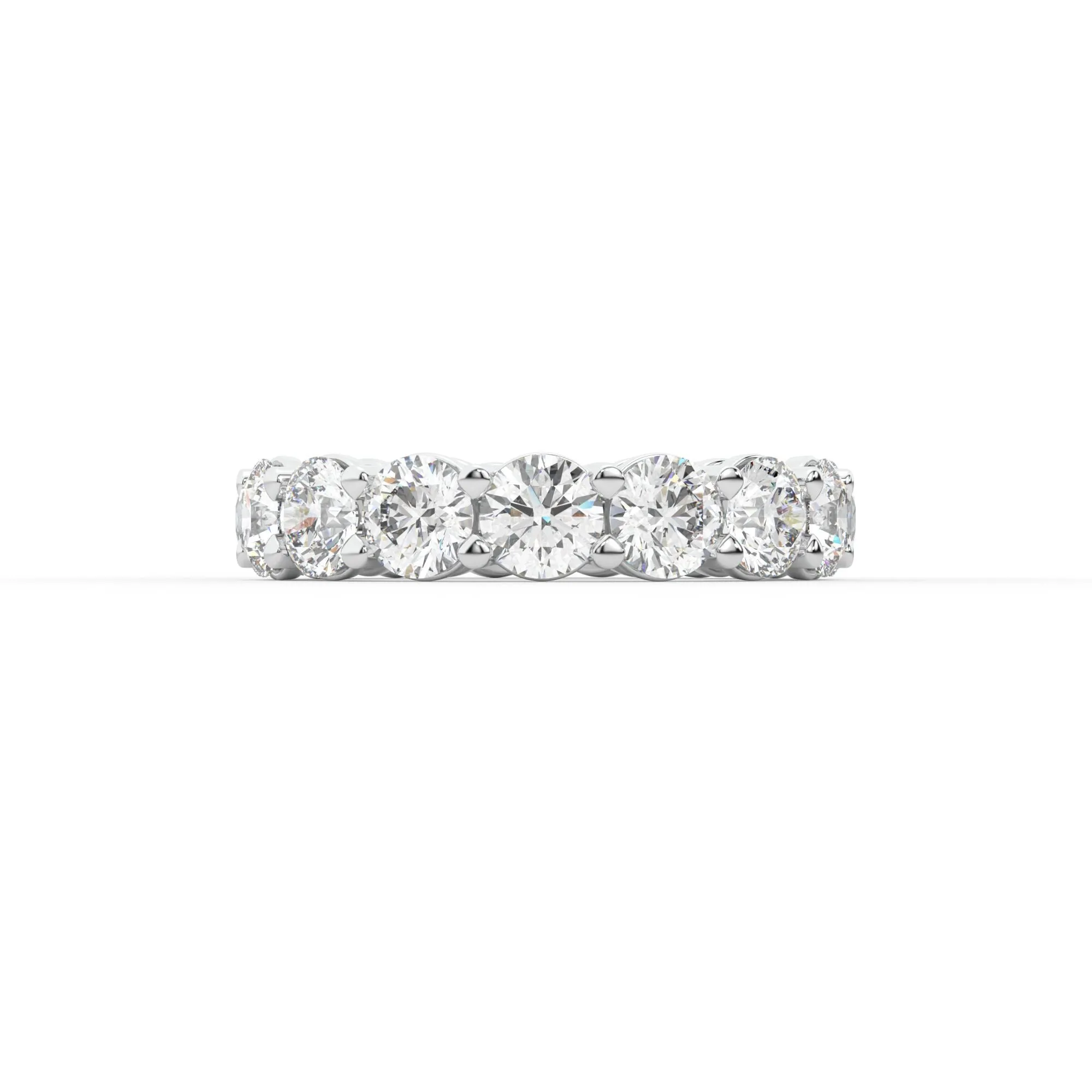 Majestic round shape eternity ring,  X-Large, 5.5 ct. (Approx.),Eternity Rings