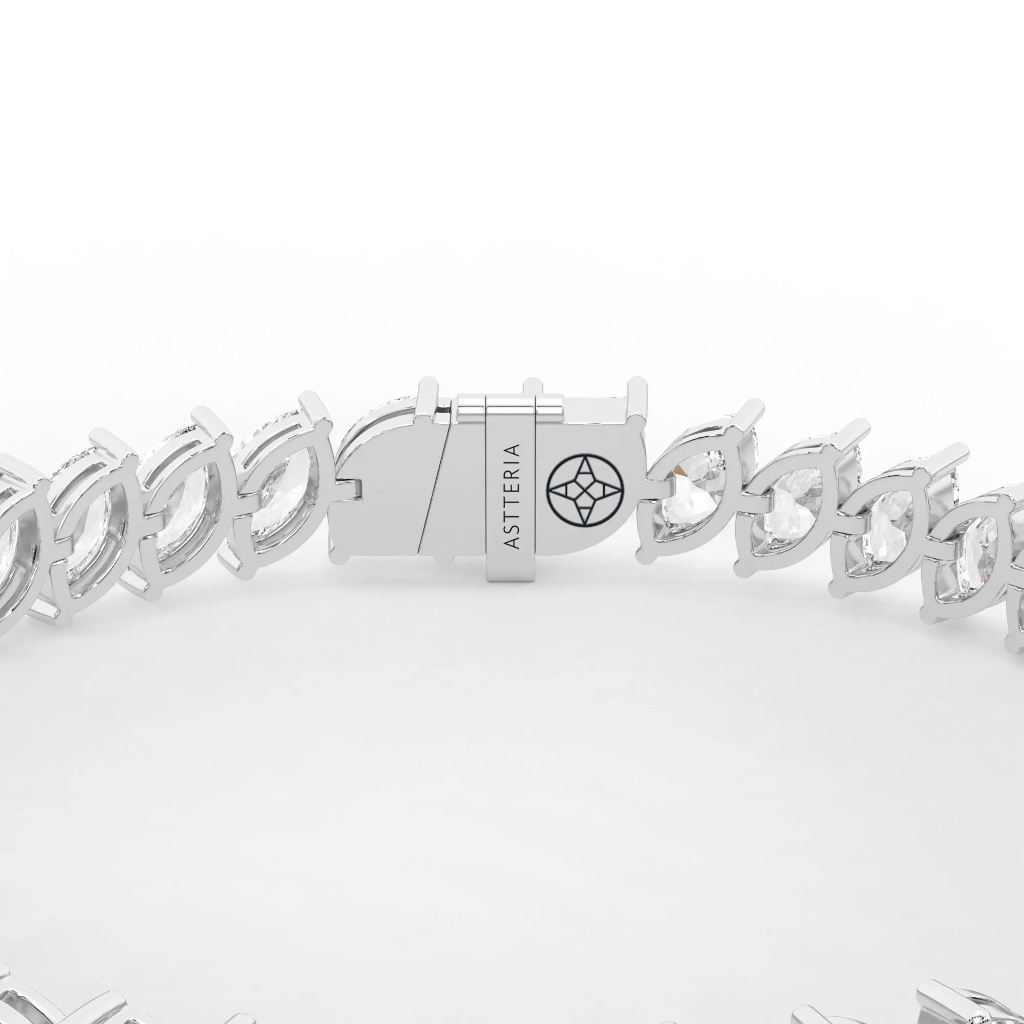 Marquise shape diamond tennis bracelet, 16.0 Ct. TW,Bracelet Jewelry