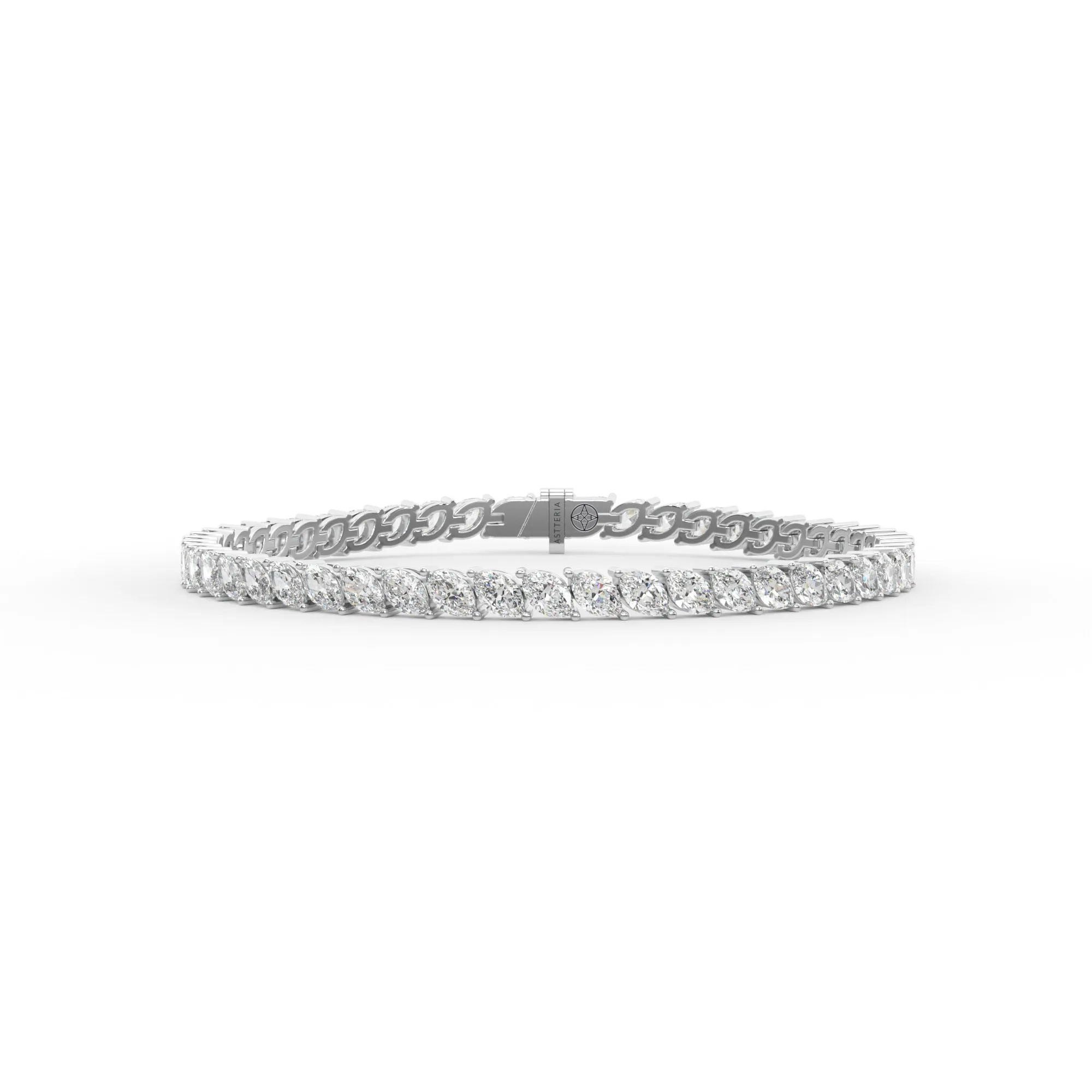 Marquise shape diamond tennis bracelet, 8.0 Ct. TW,Bracelet Jewelry