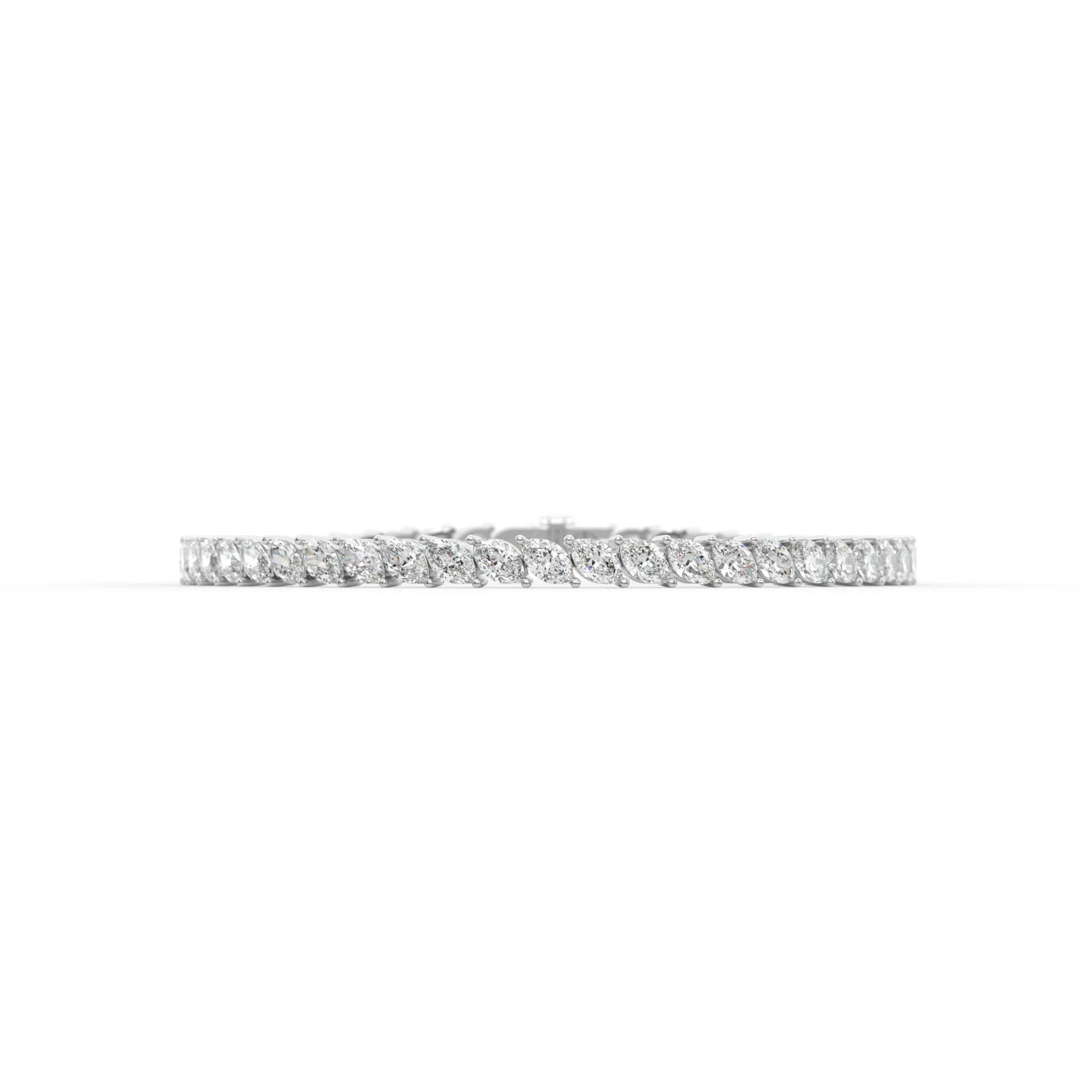 Marquise shape diamond tennis bracelet, 8.0 Ct. TW,Bracelet Jewelry