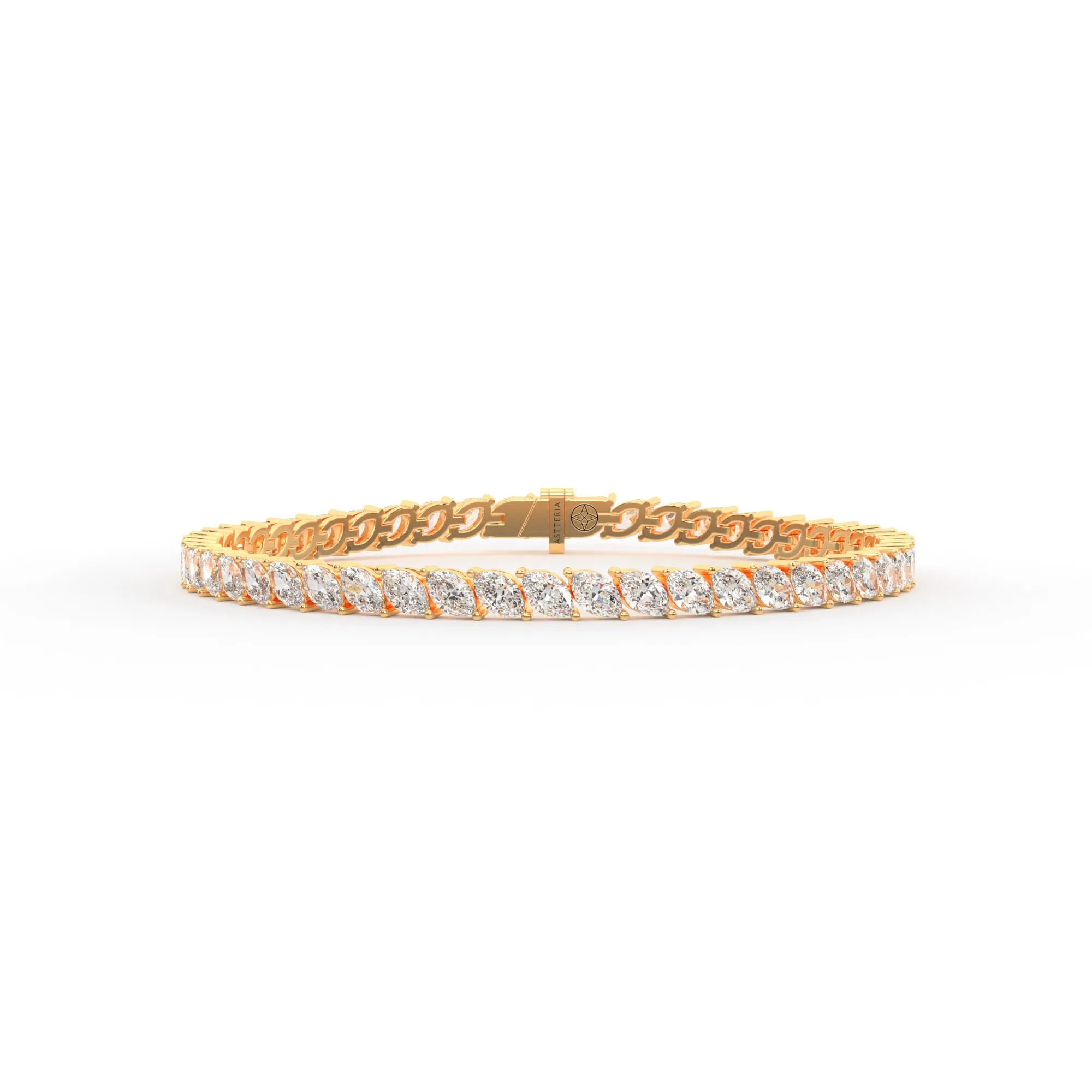 Marquise shape diamond tennis bracelet, 8.0 Ct. TW,Bracelet Jewelry