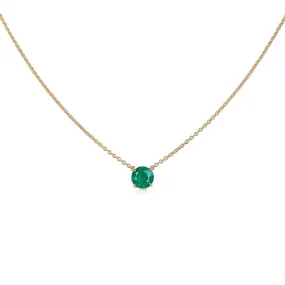 Natural Green Emerald Pendant, 1.22 Ct. TW,Emerald Pendant