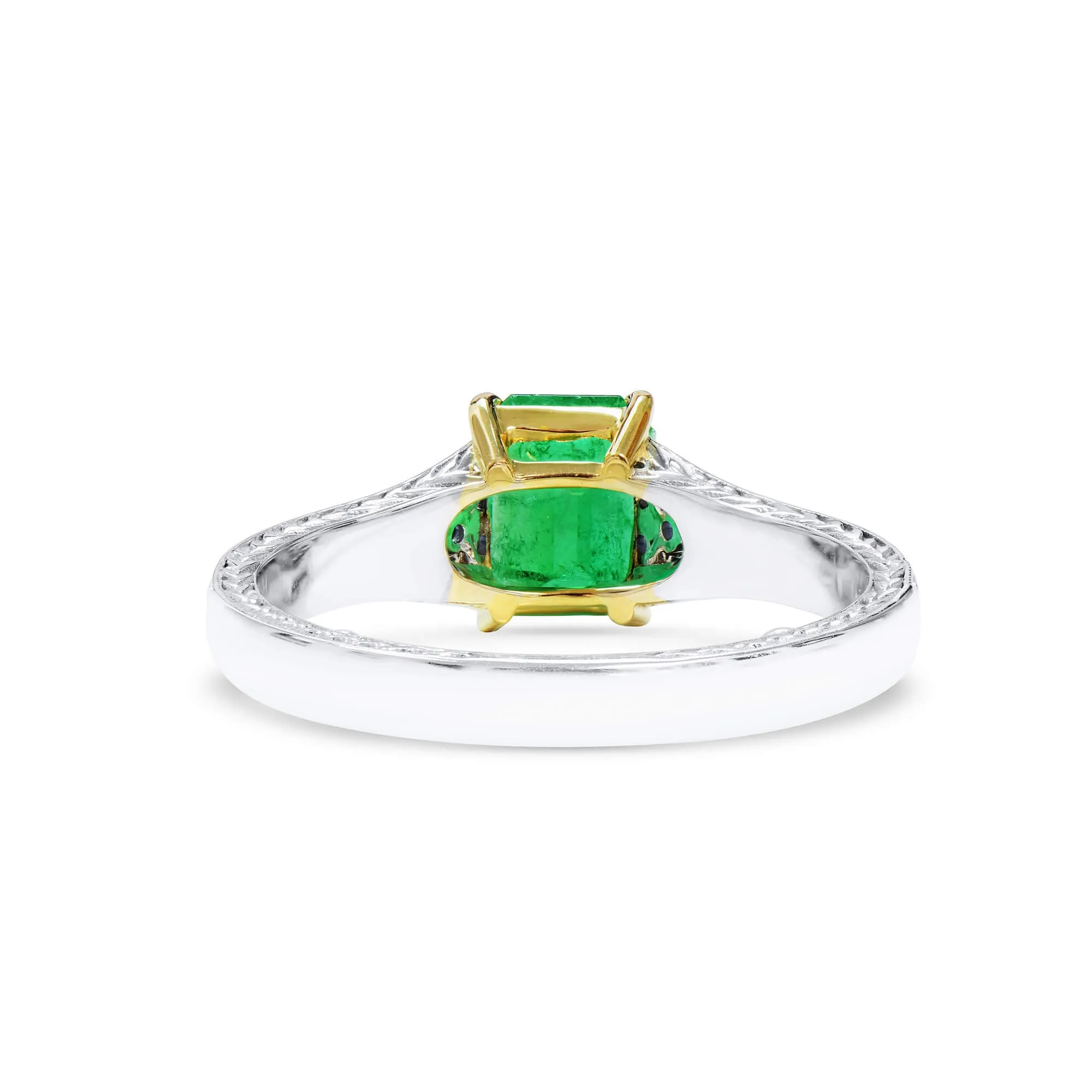 Natural Green Emerald Ring, 2.08 Ct. TW,Emerald Rings