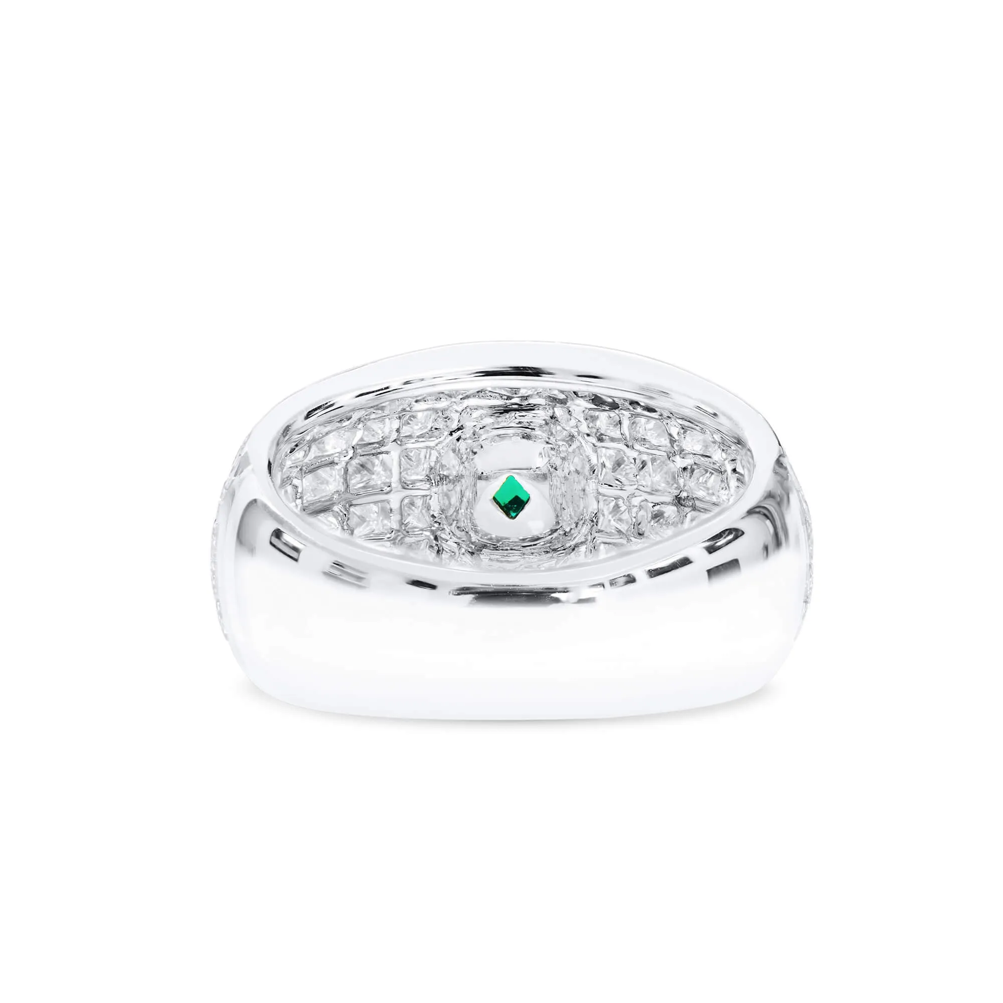 Natural Green Emerald Ring, 3.59 Ct. TW,Emerald Rings