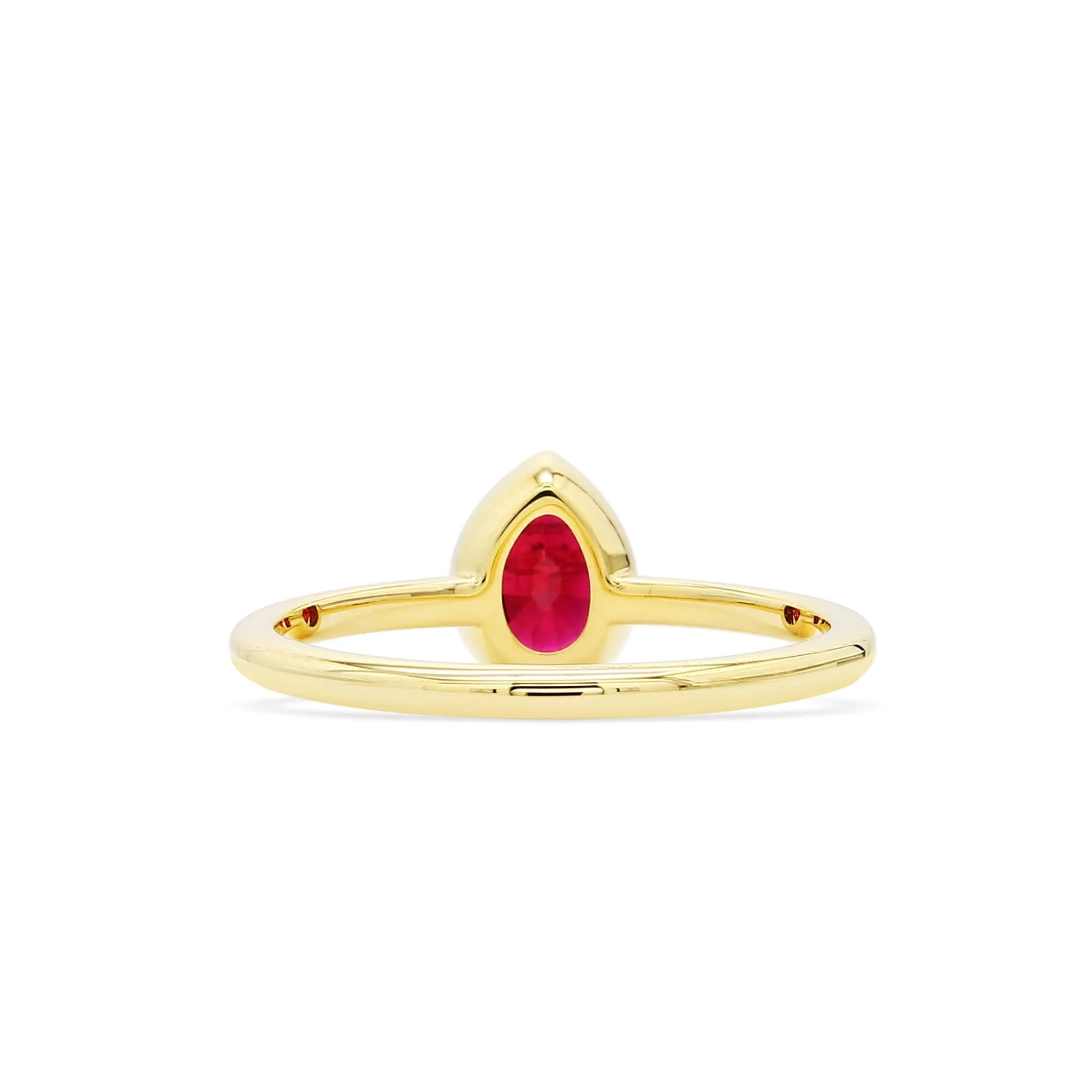 Natural Vivid Red Ruby Ring, 0.69 Ct. TW,Ruby Rings