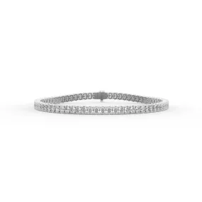 Oval shape diamond tennis bracelet, 7.0 Ct. TW,Bracelet Jewelry
