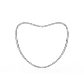 Oval shape diamond tennis necklace, 16.0 Ct. TW,Pendant&Necklace