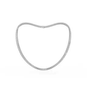 Oval shape diamond tennis necklace, 25.0 Ct. TW,Pendant&Necklace