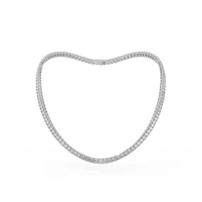 Oval shape diamond tennis necklace, 32.0 Ct. TW,Pendant&Necklace