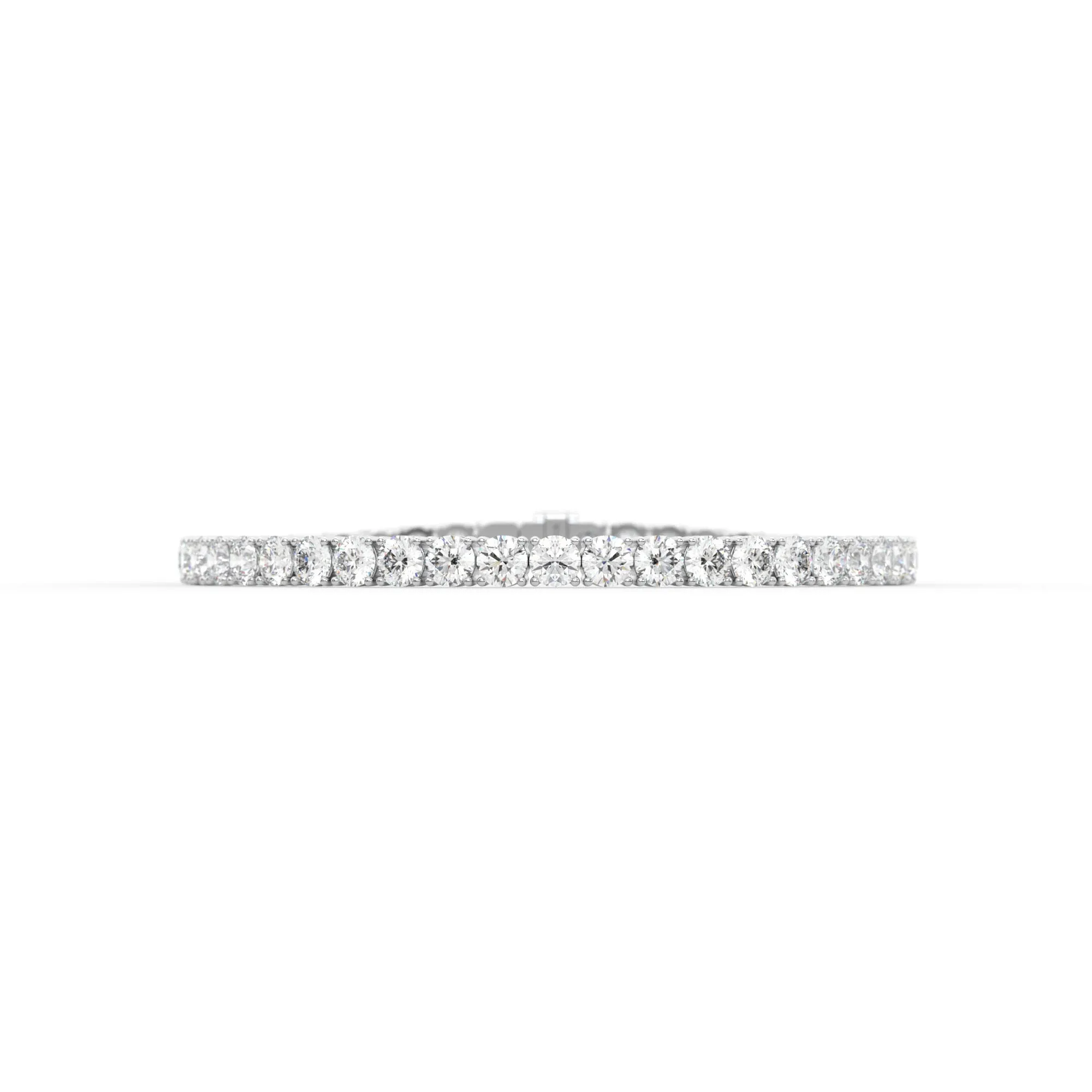 Round shape diamond tennis bracelet, 11.0 Ct. TW,Bracelet Jewelry