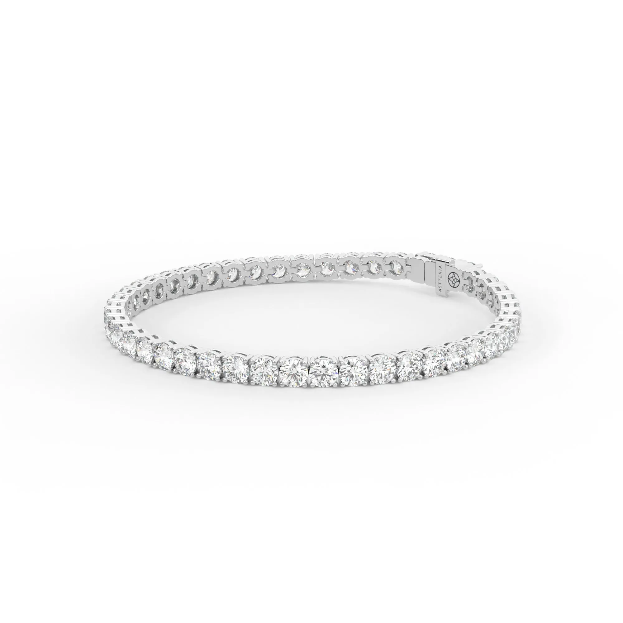 Round shape diamond tennis bracelet, 11.0 Ct. TW,Bracelet Jewelry