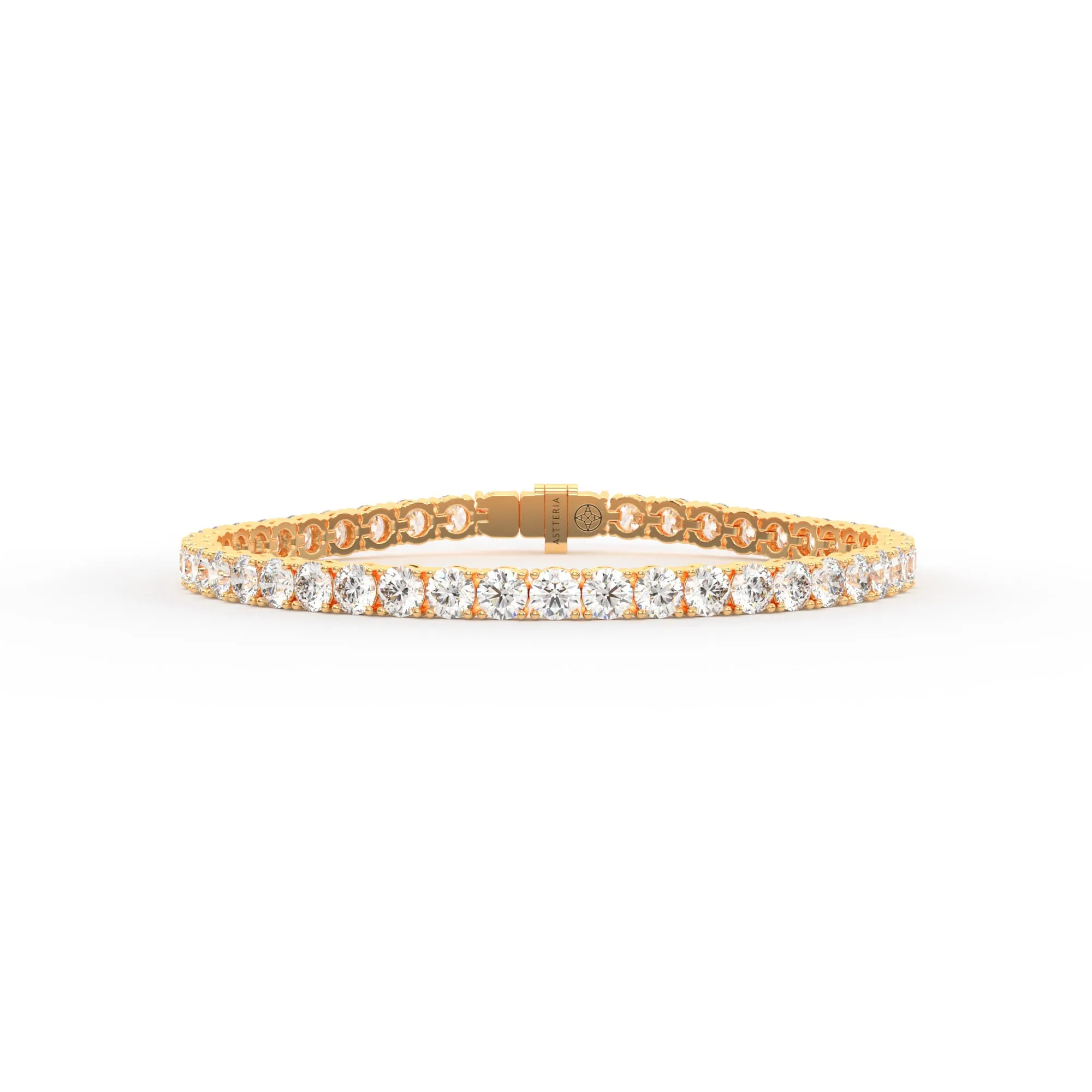 Round shape diamond tennis bracelet, 11.0 Ct. TW,Bracelet Jewelry
