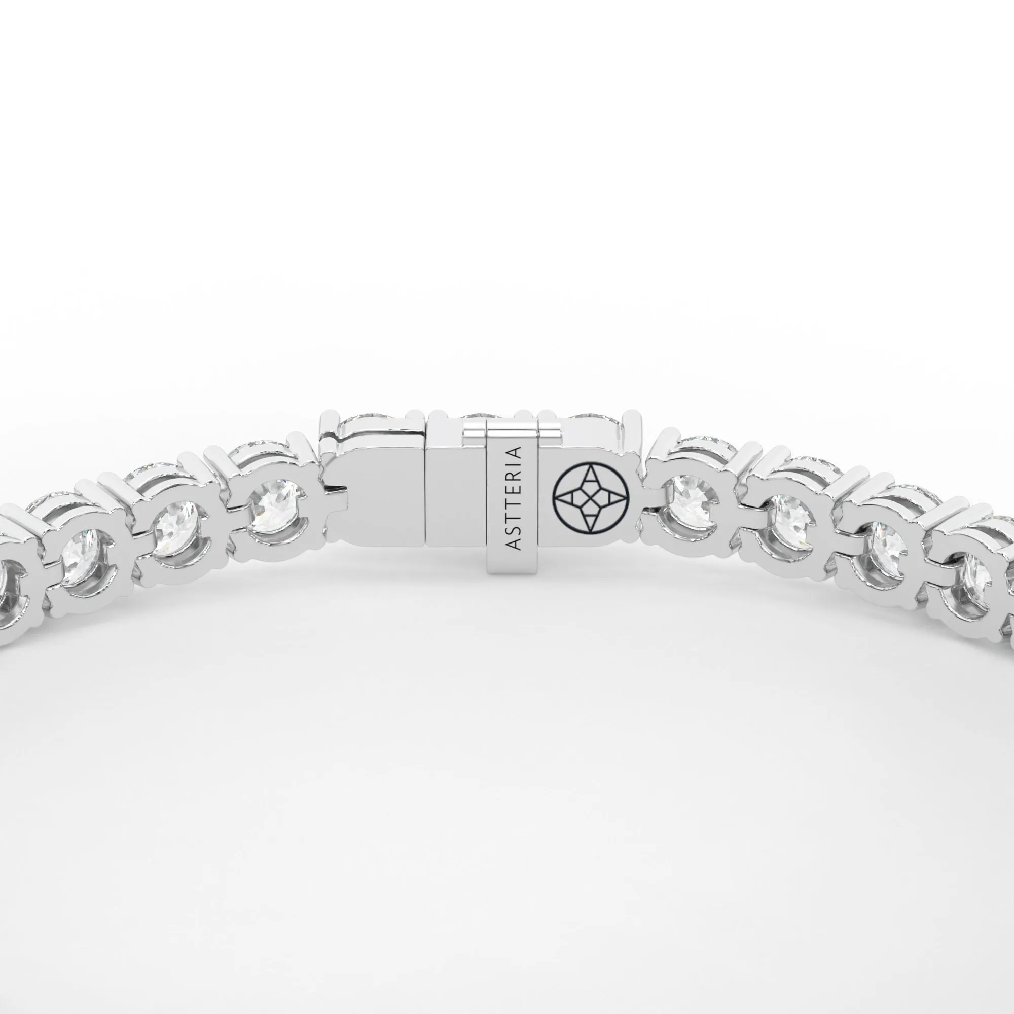 Round shape diamond tennis bracelet, 14.0 Ct. TW,Bracelet Jewelry