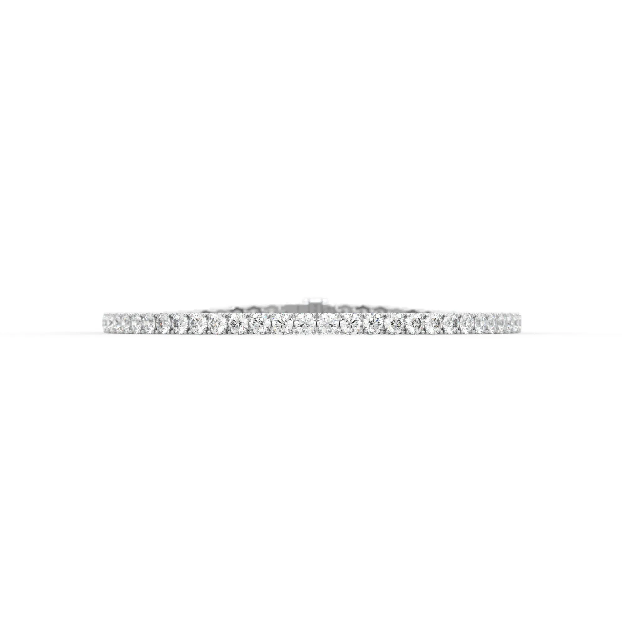 Round shape diamond tennis bracelet, 6.0 Ct. TW,Bracelet Jewelry