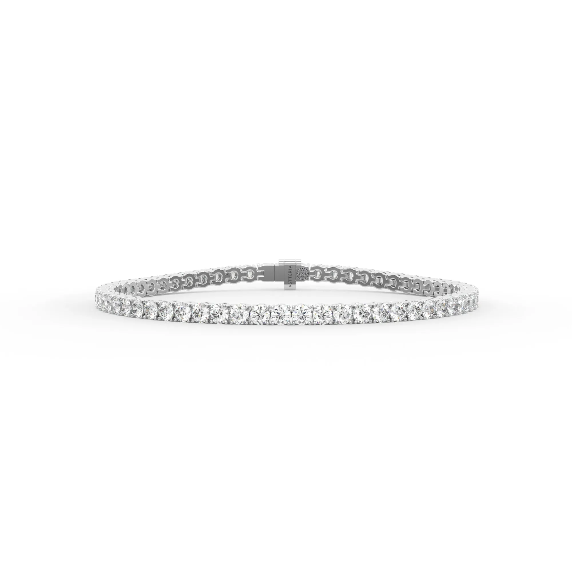 Round shape diamond tennis bracelet, 6.0 Ct. TW,Bracelet Jewelry