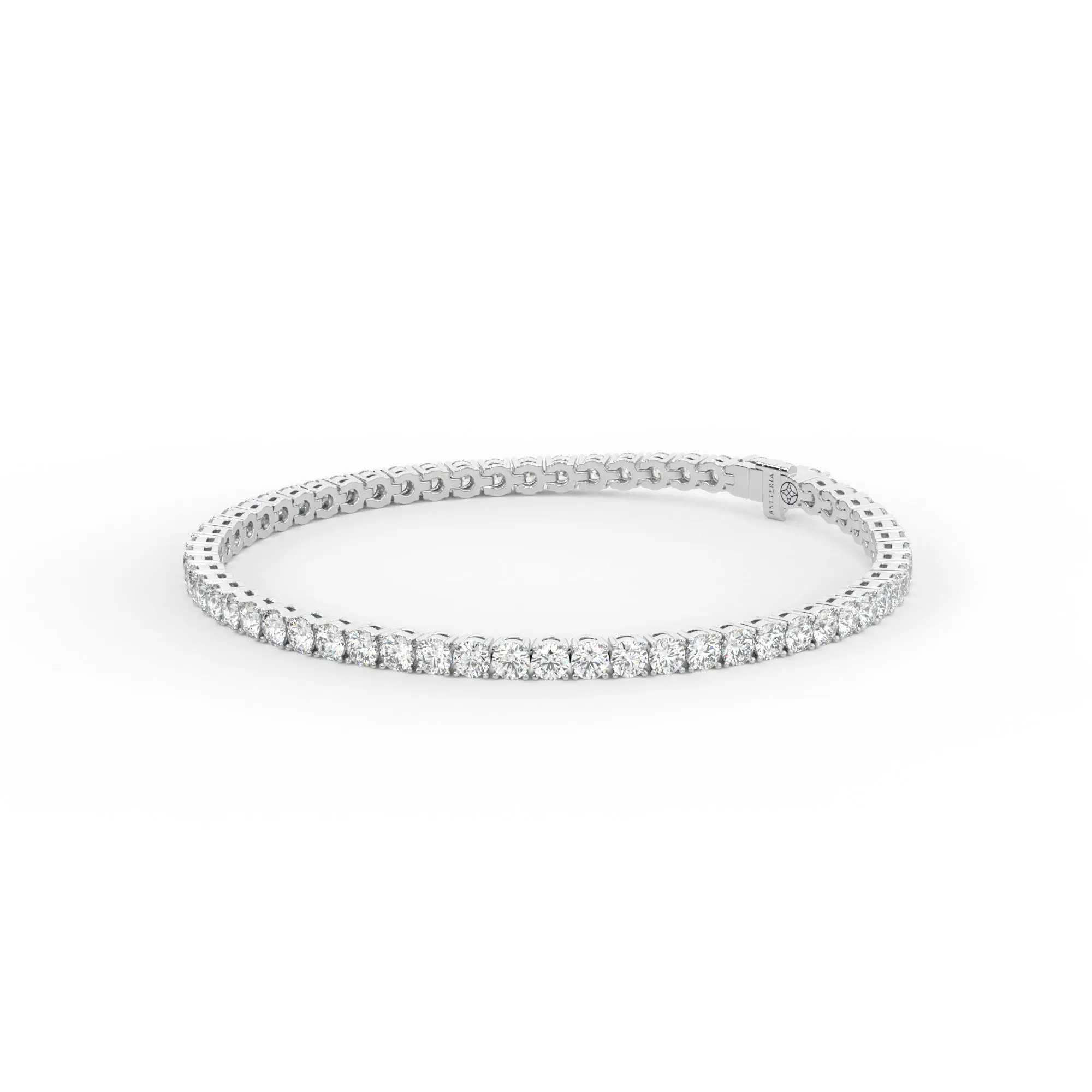 Round shape diamond tennis bracelet, 6.0 Ct. TW,Bracelet Jewelry