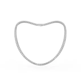 Round shape diamond tennis necklace, 33.0 Ct. TW,Pendant&Necklace